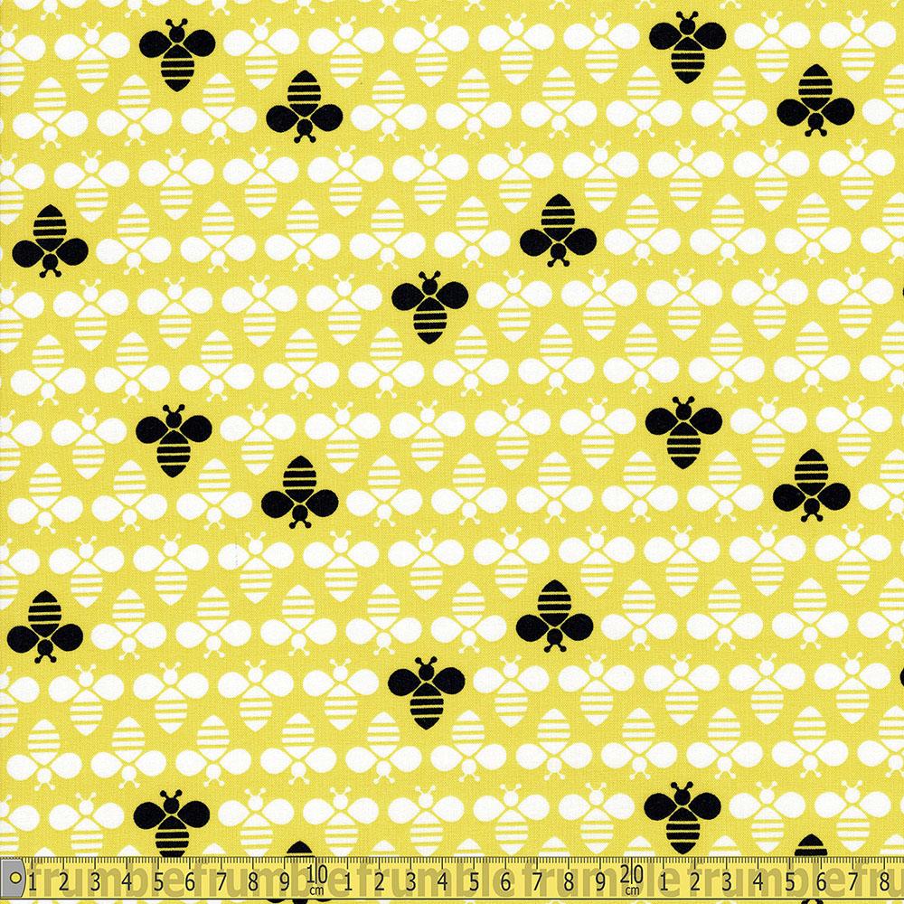 Camelot Fabrics - Bee Youthful - Beeyoutiful Yellow Sewing Fabric