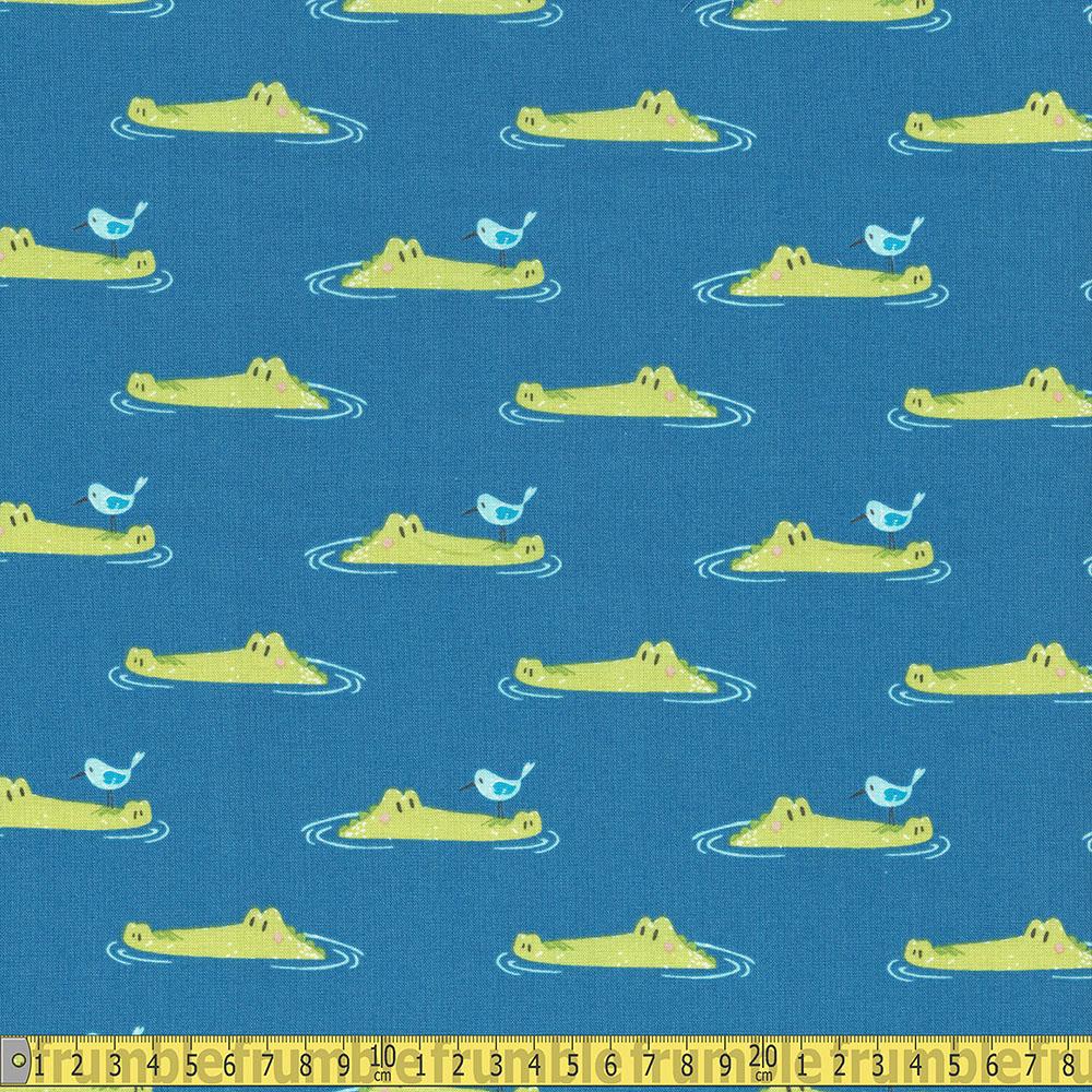 Camelot Fabrics - Oh Snap - Unlikely Friendship Blue Sewing and Dressmaking Fabric