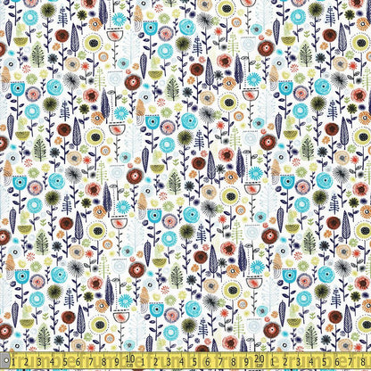 Family Recipes Garden Multi - Frumble Fabrics