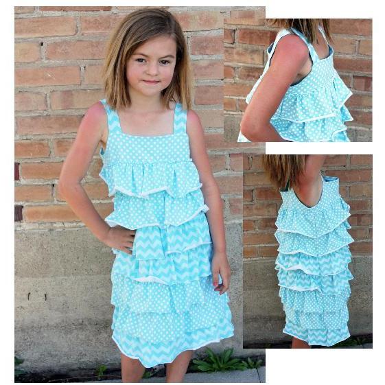Mixi Heart - Cately Dress 2333 (Childrens) - Frumble Fabrics