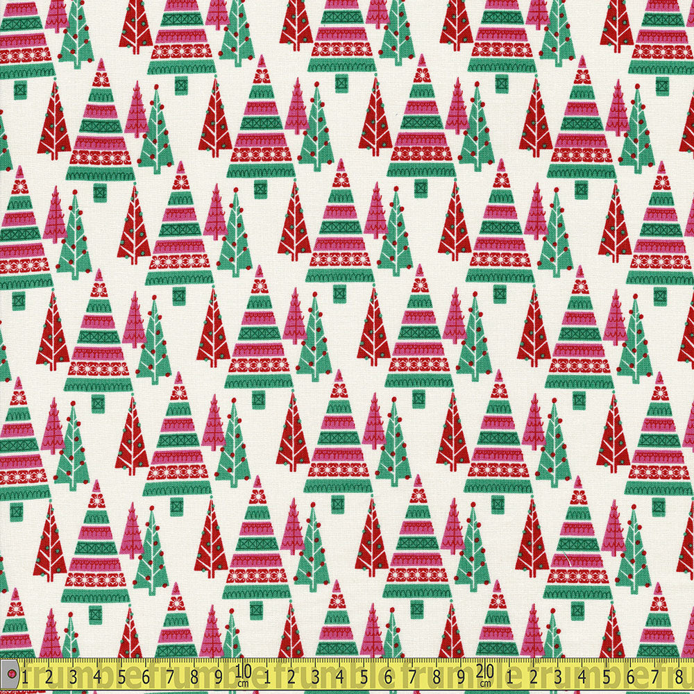 Cloud 9 Fabrics - Christmas Past - Pretty Pines Sewing and Dressmaking Fabric