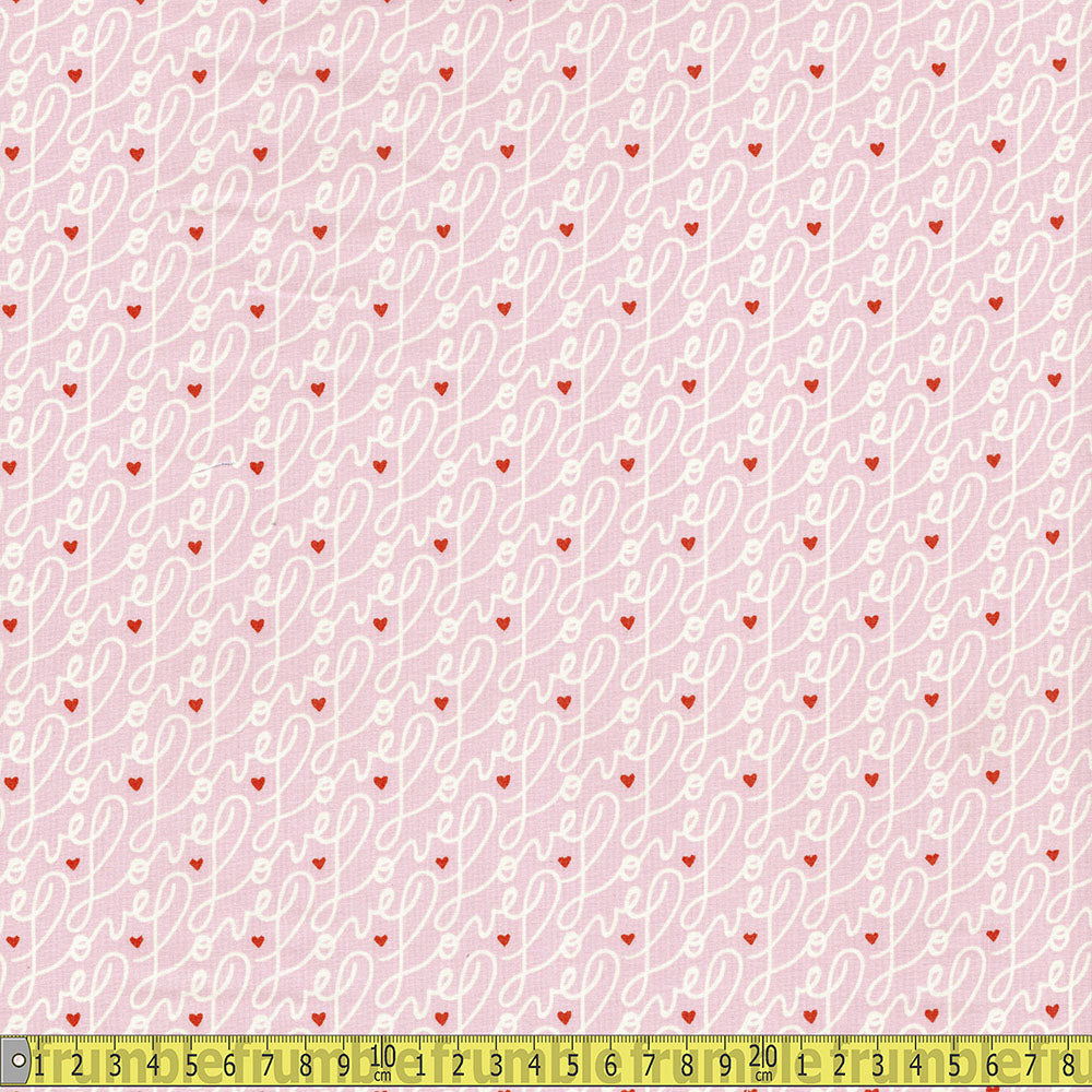 Cloud 9 Fabrics - Universal Love - All Is Love Pink Sewing and Dressmaking Fabric