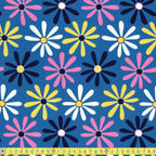 Cloud 9 Organic Cottons - Following Dreams - Daisy Dream - Sewing and Dressmaking Fabric