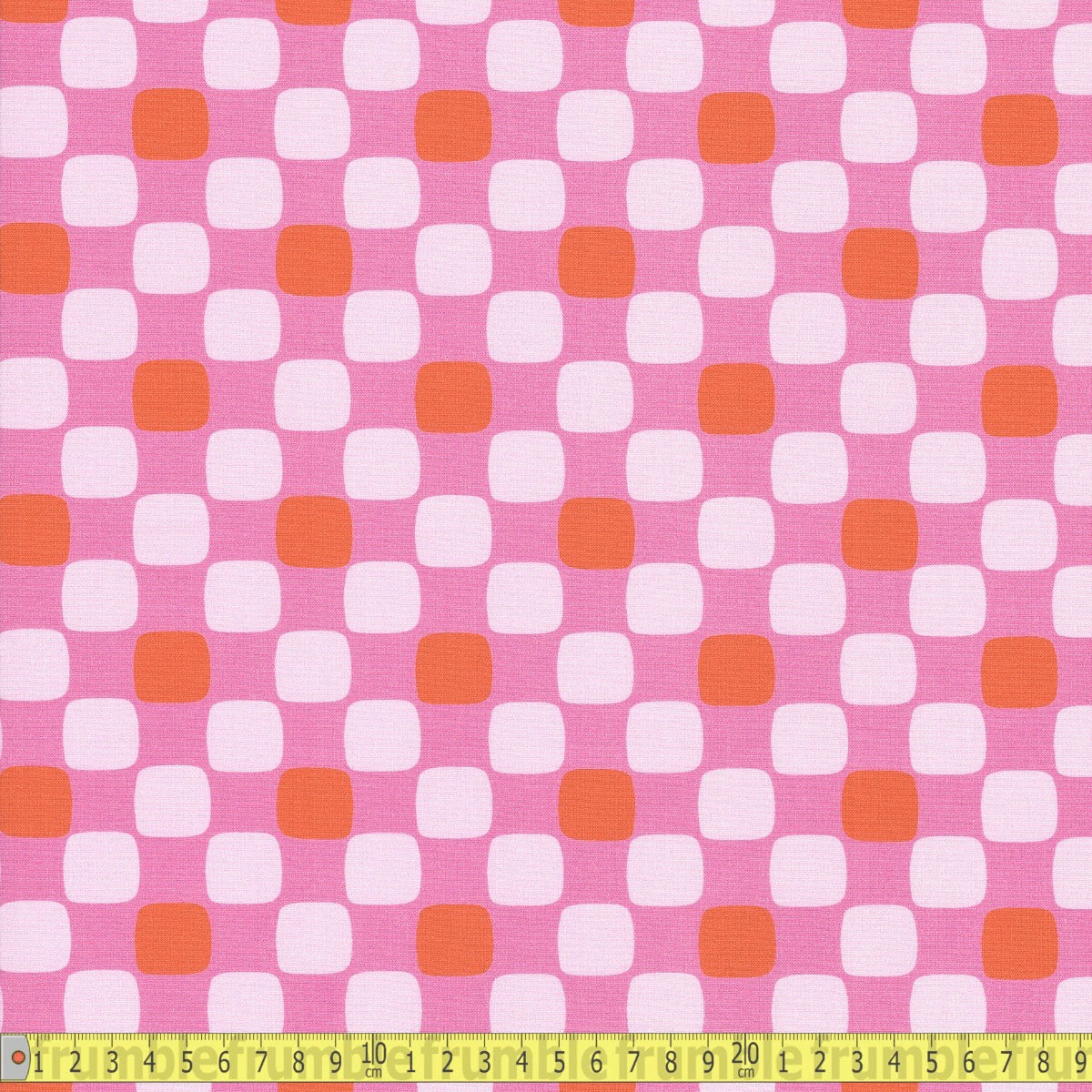 Cloud 9 Organic Cottons - Following Dreams - Marshmellow Checks - Sewing and Dressmaking Fabric