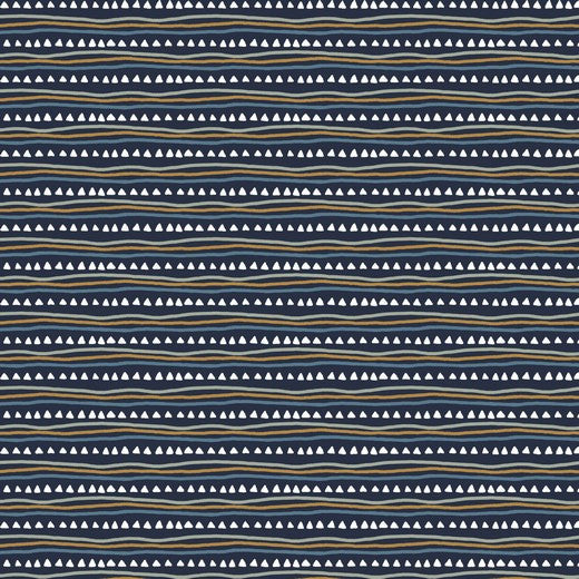 Construction Vehicles - GOTS Cotton Poplin - Navy Sewing and Dressmaking Fabric