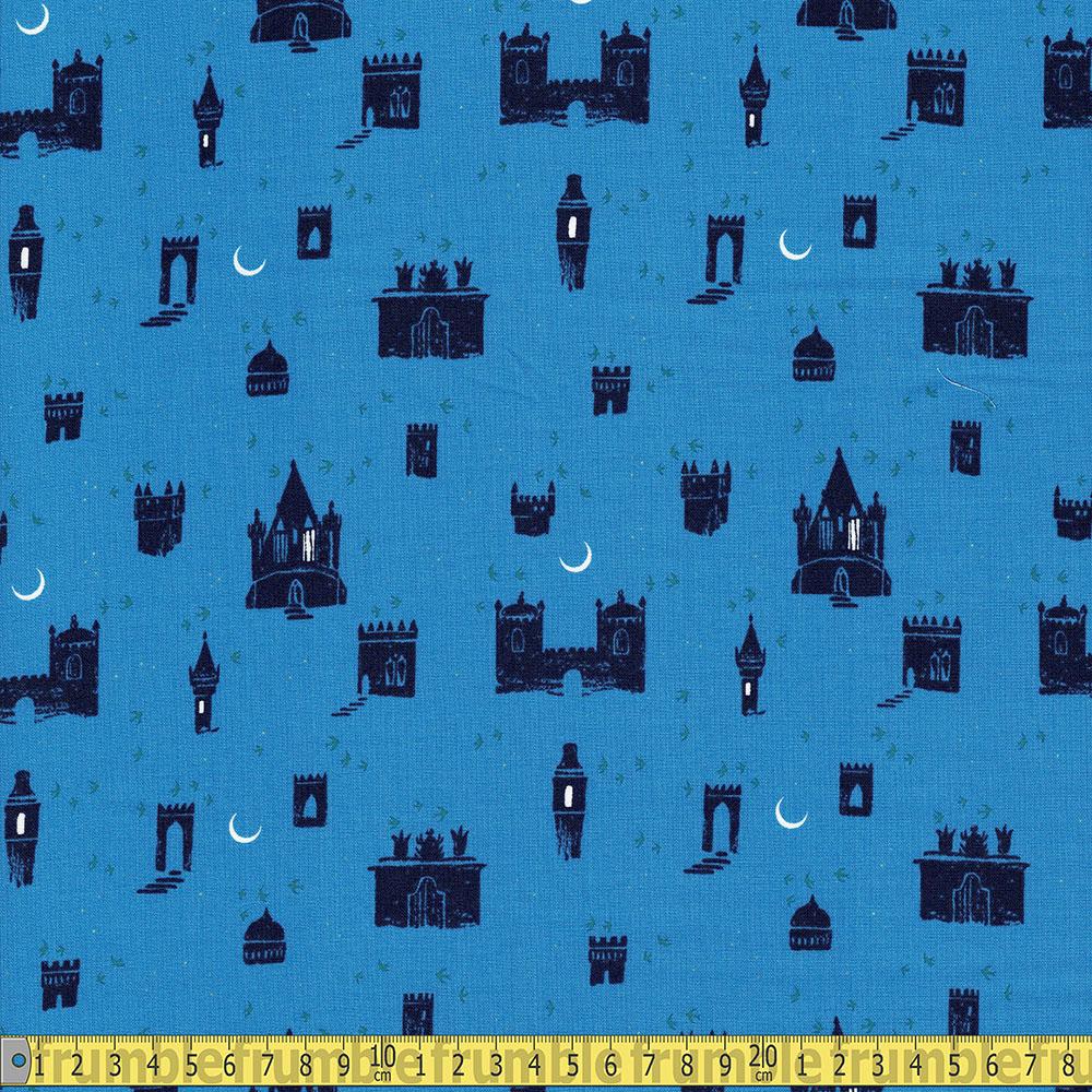 Cotton and Steel - From Porto With Love - Evora Blue Sewing Fabric