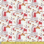 Cotton and Steel - Glory - Elsies Cat - Sunrise Sewing and Dressmaking Fabric