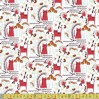 Cotton and Steel - Glory - Elsies Cat - Sunrise Sewing and Dressmaking Fabric