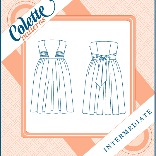 Eclair Dress 1004 By Colette Patterns - Frumble Fabrics