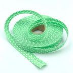 25m Reel of 18mm Polka Dot Bias Binding