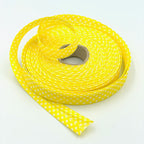 25m Reel of 18mm Polka Dot Bias Binding