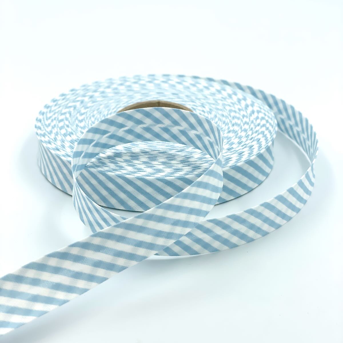 25m Reel of 18mm Stripe Bias Binding