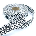 25m Reel of 25mm Floral Bias Binding
