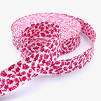 25m Reel of 25mm Floral Bias Binding