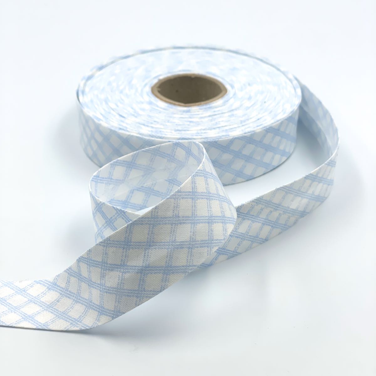 25m Reel of 25mm Grid Check Bias Binding