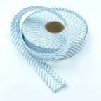 25m Reel of 25mm Stripe Bias Binding