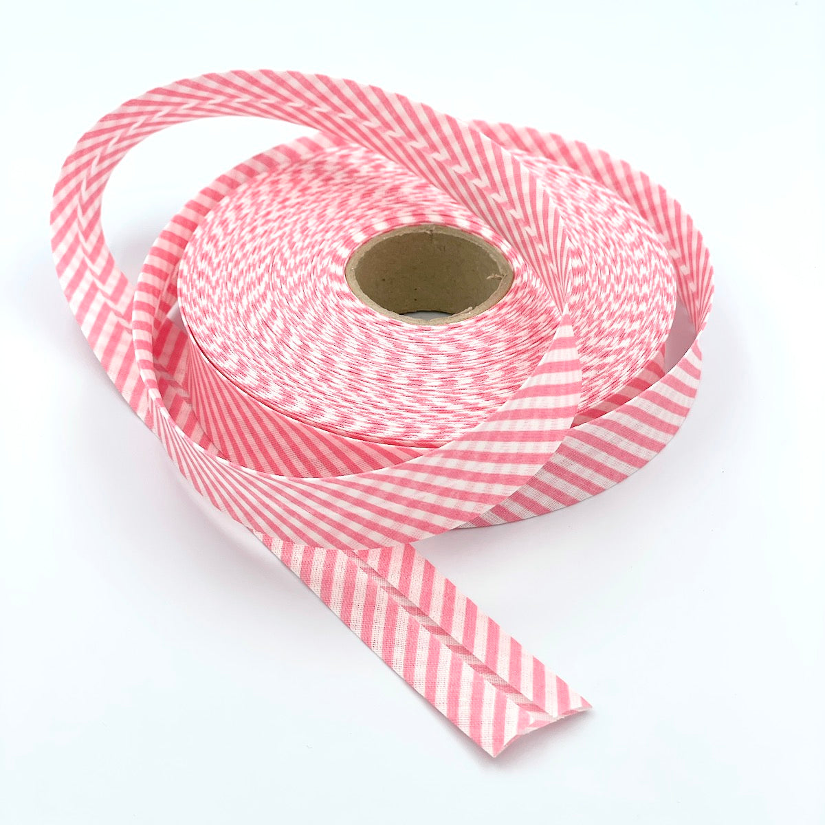 25m Reel of 25mm Stripe Bias Binding