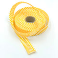 25m Reel of 25mm Stripe Bias Binding
