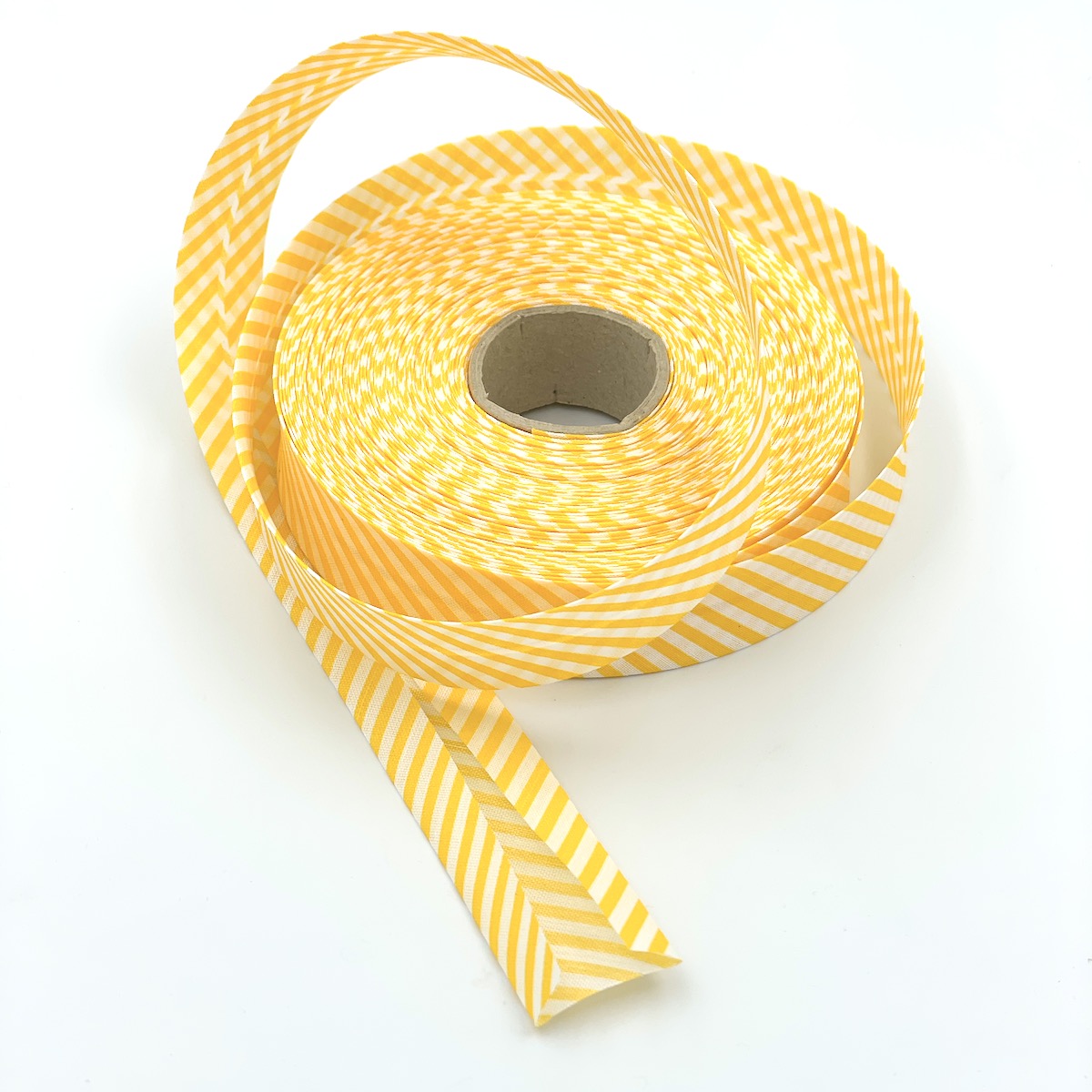 25m Reel of 25mm Stripe Bias Binding