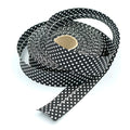 25m Reel of 30mm Polka Dot Bias Binding