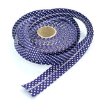 25m Reel of 30mm Polka Dot Bias Binding