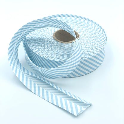 25m Reel of 30mm Stripe Bias Binding