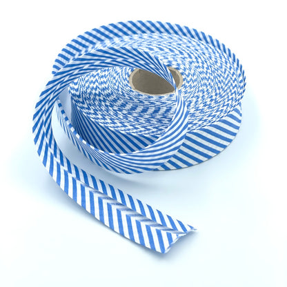 25m Reel of 30mm Stripe Bias Binding