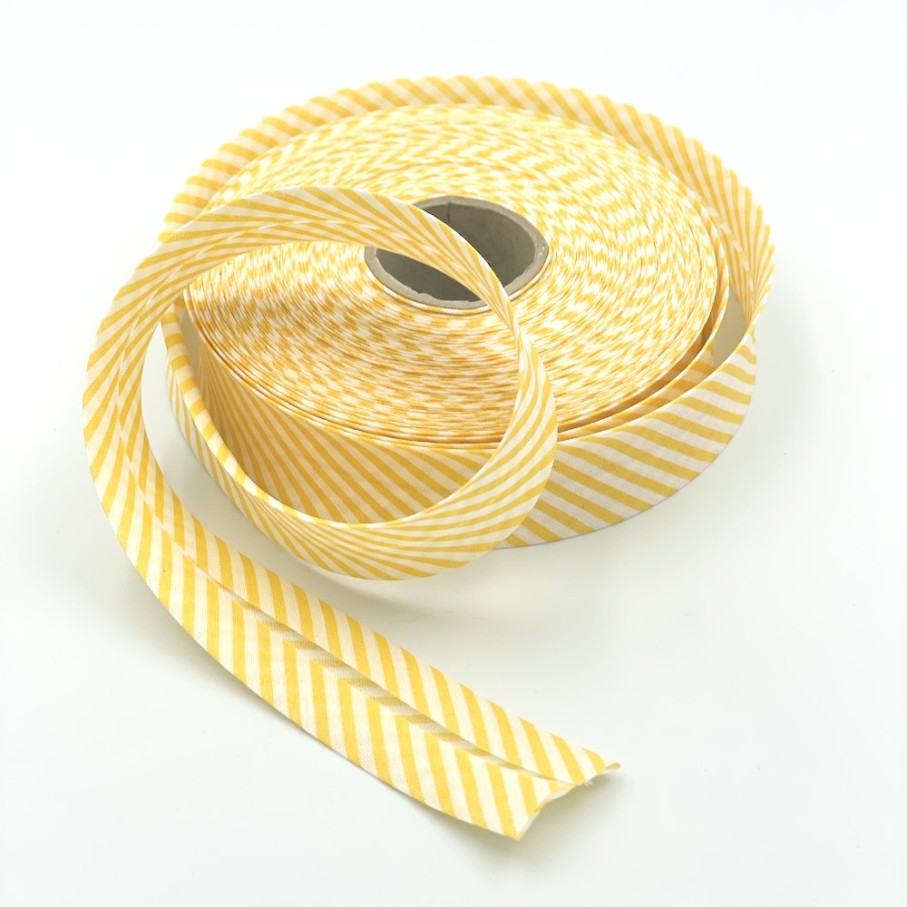 25m Reel of 30mm Stripe Bias Binding