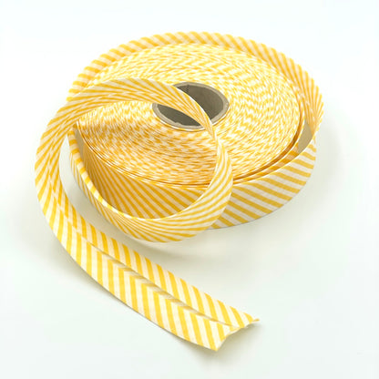 25m Reel of 30mm Stripe Bias Binding