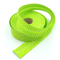 5m Roll of 40mm Polka Dot Bias Binding