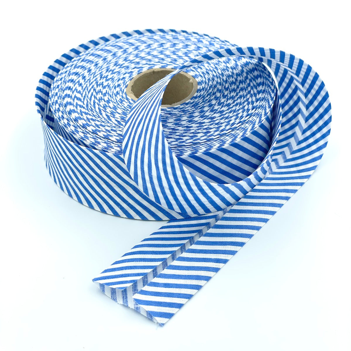 25m Reel of 40mm Stripe Bias Binding
