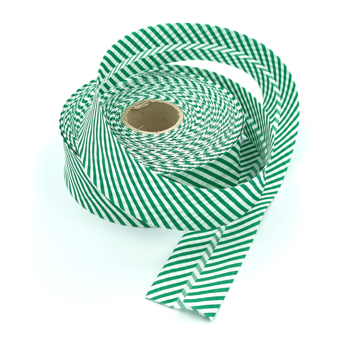 25m Reel of 40mm Stripe Bias Binding