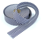 25m Reel of 40mm Stripe Bias Binding