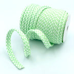 5m Roll of Medium Gingham Piping Bias Binding