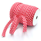 5m Roll of Medium Gingham Piping Bias Binding
