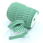 25m Reel of Medium Stripe Piping Bias Binding