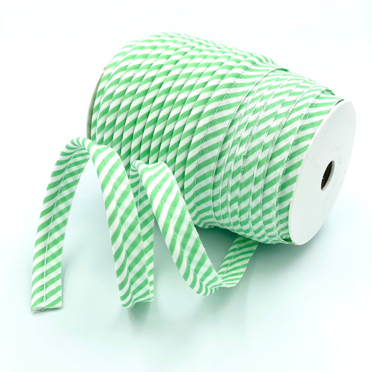 25m Reel of Medium Stripe Piping Bias Binding