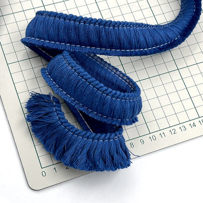 30mm Cotton Brush Ruche Fringe Trim