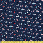 Dear Stella - Bootylicious - Ahoy Mermaids Eclipse Sewing and Dressmaking Fabric