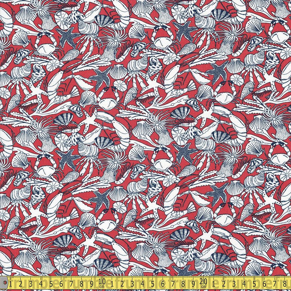 Dear Stella - Bootylicious - Pirate Soup Poppy Sewing and Dressmaking Fabric