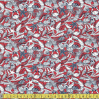 Dear Stella - Bootylicious - Pirate Soup Poppy Sewing and Dressmaking Fabric
