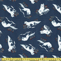 Dear Stella - Frosty Forage - Foxes Quartz Sewing and Dressmaking Fabric