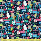 Dear Stella - GANGSTA WRAPPER Navy - Sewing and Dressmaking Fabric