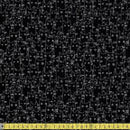 Dear Stella - Les Chats Noir - Having A Meowment Cats Black Sewing and Dressmaking Fabric