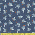 Dear Stella - Poppy Prairie - Chickens Teal Sewing Fabric