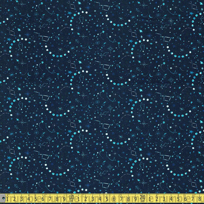 Dear Stella - Tree Of Life - Night Sky Multi Sewing and Dressmaking Fabric