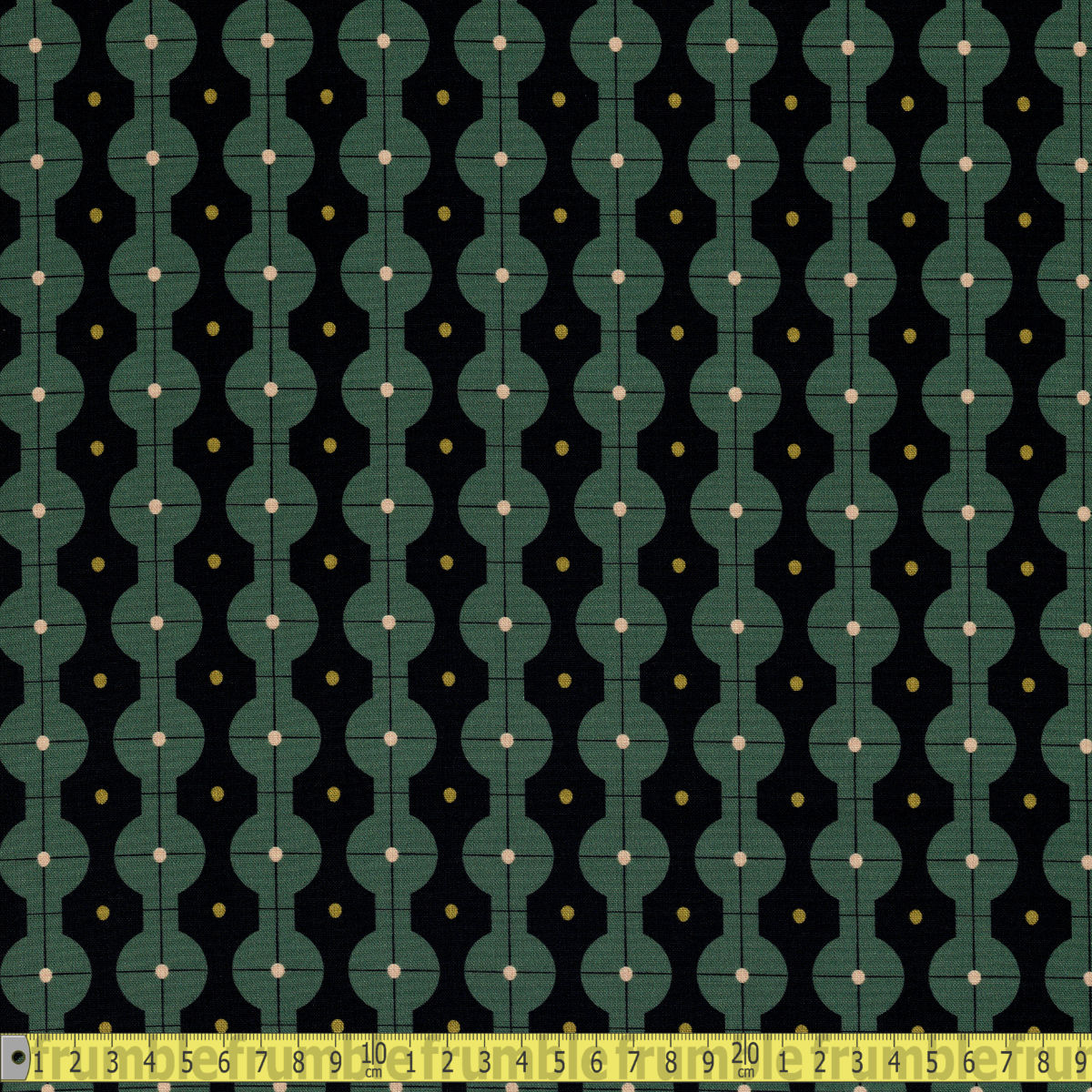 Dear Stella Fabric - Viva La Vida - Tiles Of Mexico Midnight Sewing and Dressmaking Fabric