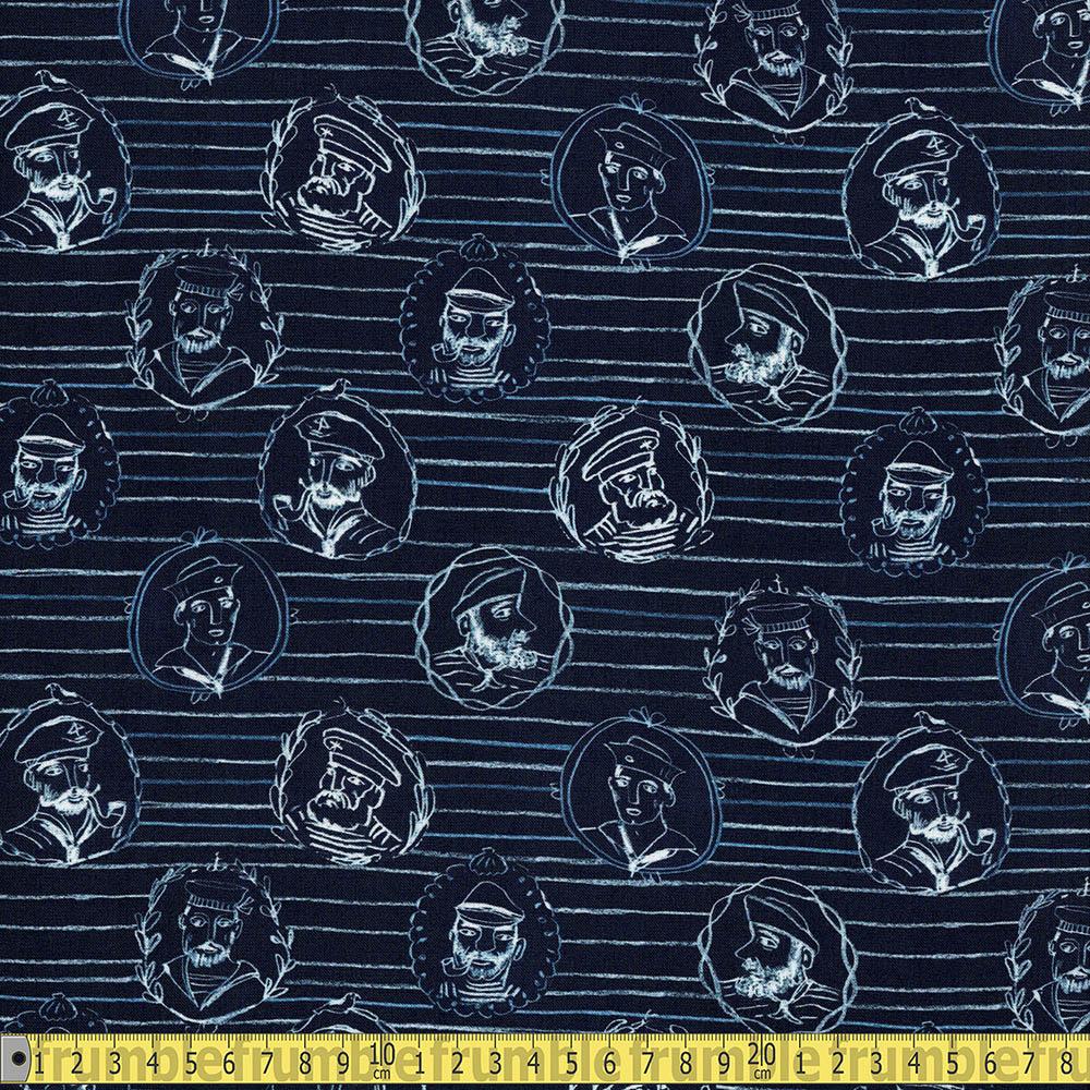 High Seas Sailor Stripe Vulcan - Frumble Fabrics