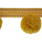 Super Jumbo Furnishing Cotton Feel Pom Pom Trim