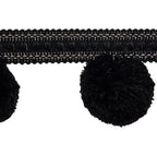 Super Jumbo Furnishing Cotton Feel Pom Pom Trim
